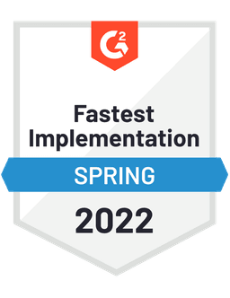 Outfame has been nominated for G2 Fastest Implementation Spring 2022